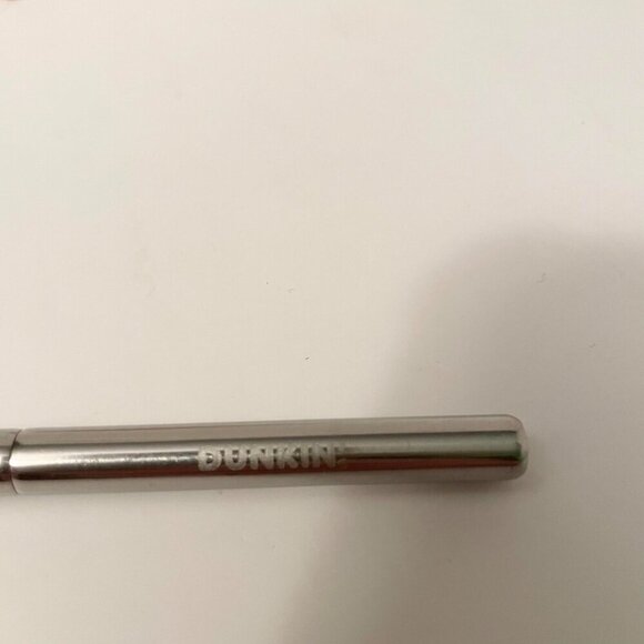 Extendable Dunkin Donut Reusable Straw Carrying Case and Cleaning Brush - Picture 13 of 13